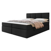 BOXBETT Figaro - Schwarz, Holz/Textil (140/200cm) - MIRJAN24