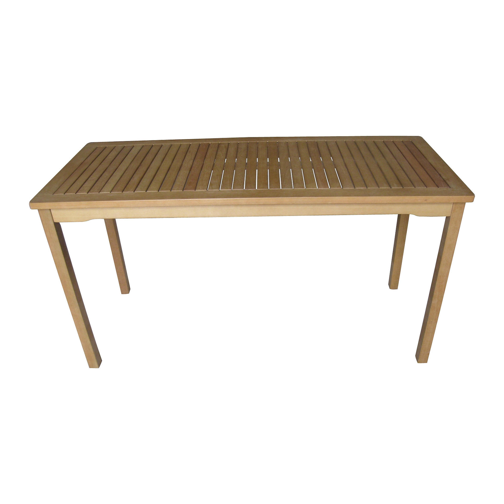 GARTENTISCH Carolina - Eukalyptusholzfarben, Holz (140/60/74cm) - Sedex