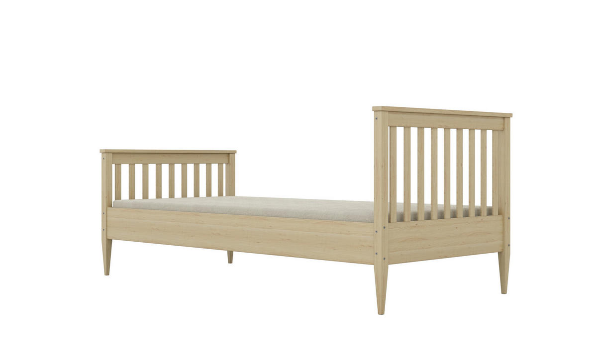 KINDERBETT Igns 80/90 -160/180/200 cm natur unbehandelt 80/160 - Sonoma Eiche, Holz (80/160cm) - RAUMHIRSCH FURNITURE