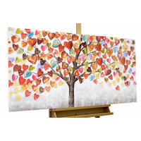 ÖLGEMÄLDE 120/60 cm - Multicolor/Weiß, Holz/Textil (1.72/60cm) - KUNSTLOFT