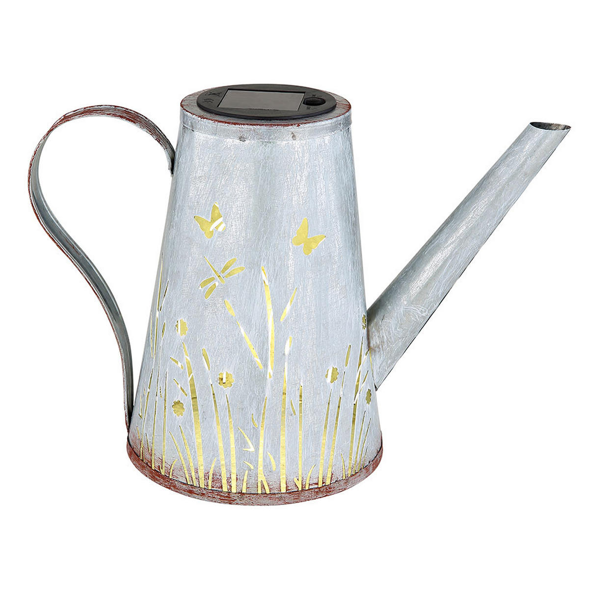 LED AUSSENLEUCHTE Metall Blau - Blau, Metall (27/14/19cm)