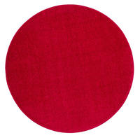 HOCHFLOR VELOURS TEPPICH LUNA RUND - Rot, Textil (200/200cm) - Snapstyle