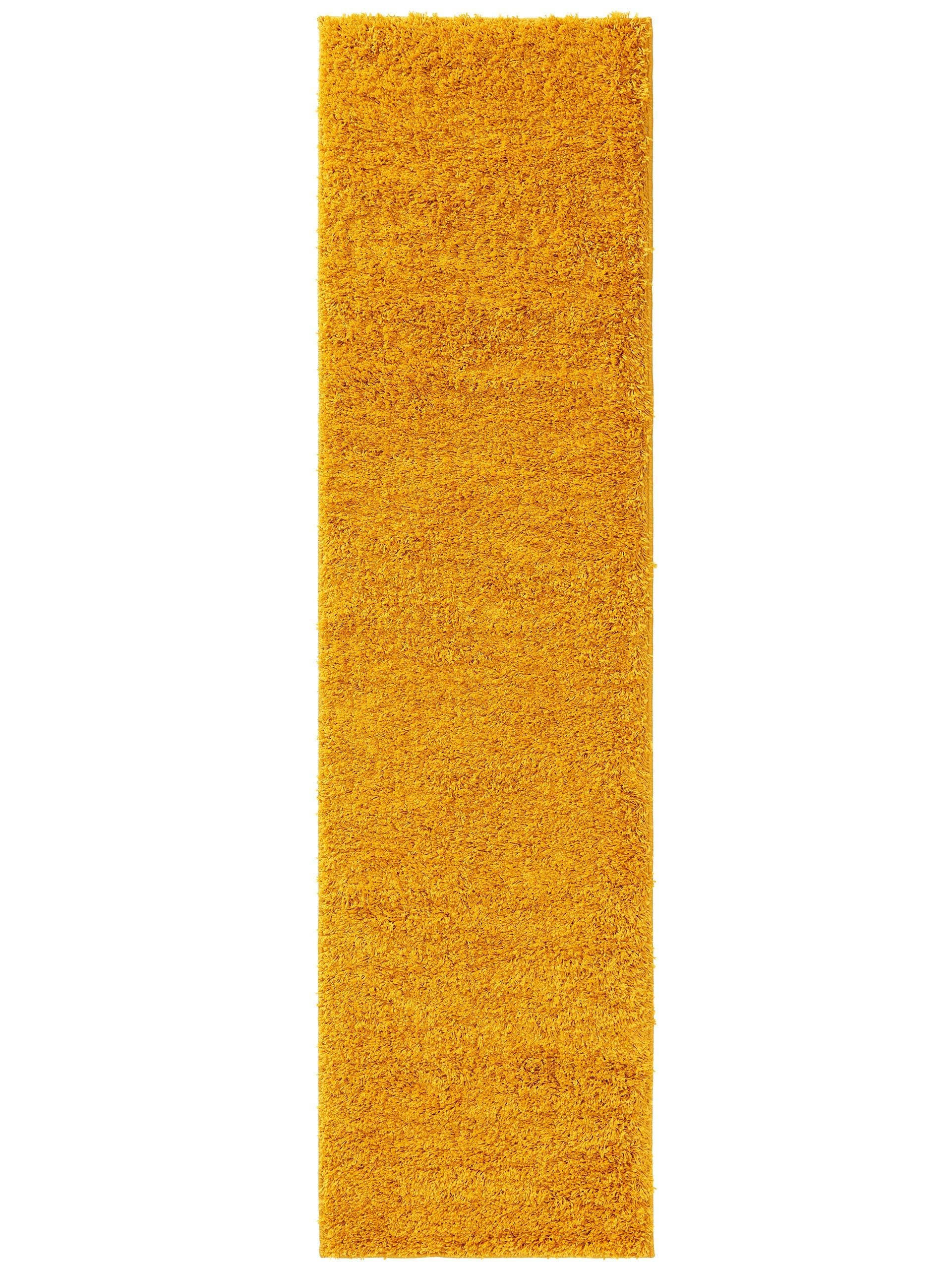 HOCHFLORTEPPICH Soho Gelb 60x120 cm - Gelb, Kunststoff (60/120cm) - benuta