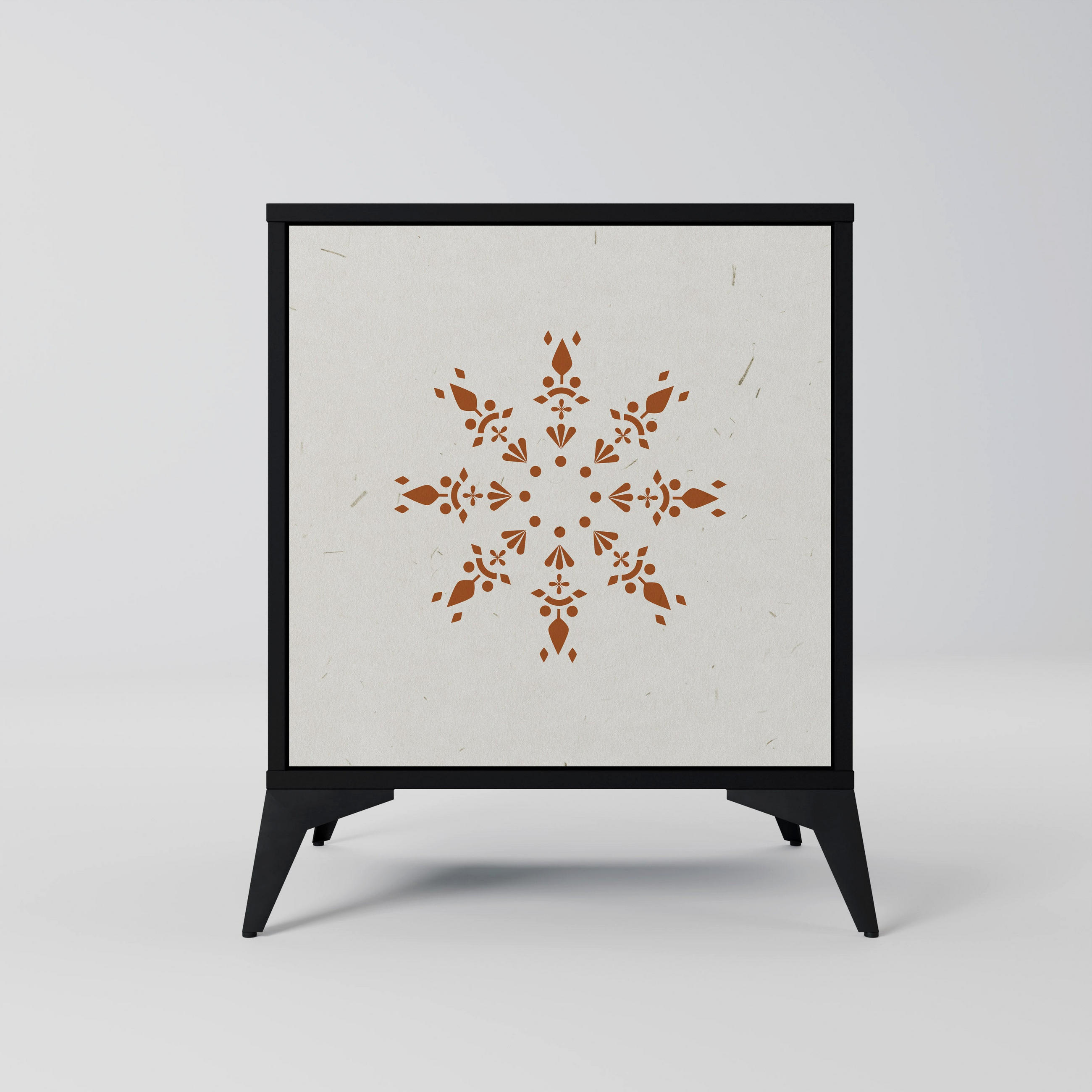 SpaceRebels Sideboard Schwarz 57.5x70.5x42 cm