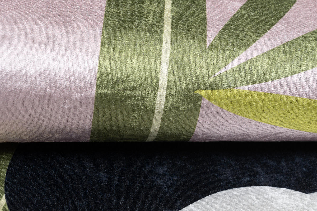 TEPPICH EMMA Rosa 160/230 cm - Rosa, Kunststoff (160/230cm) - Tapiso