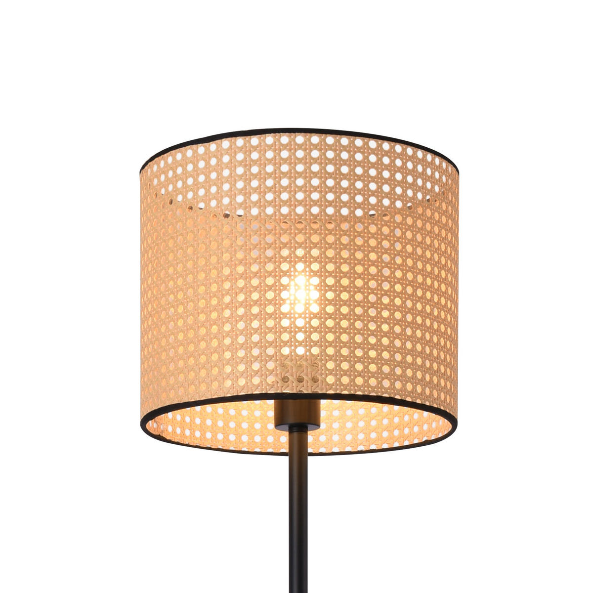 STEHLEUCHTE Helens - Beige, Kunststoff (30/30/154cm) - lux.pro