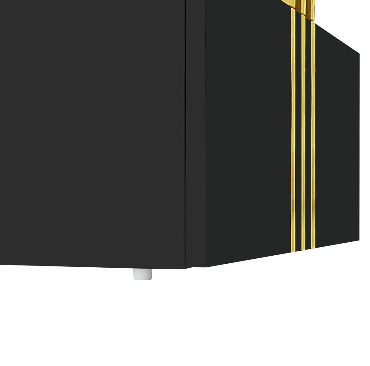 KONFERENČNÍ stolek, 100/50/40 cm, dřevotříska černá s mramorovým dekorem, se 2 zásuvkami - černá, kompozitní dřevo (50/100/40cm) - BEAOK