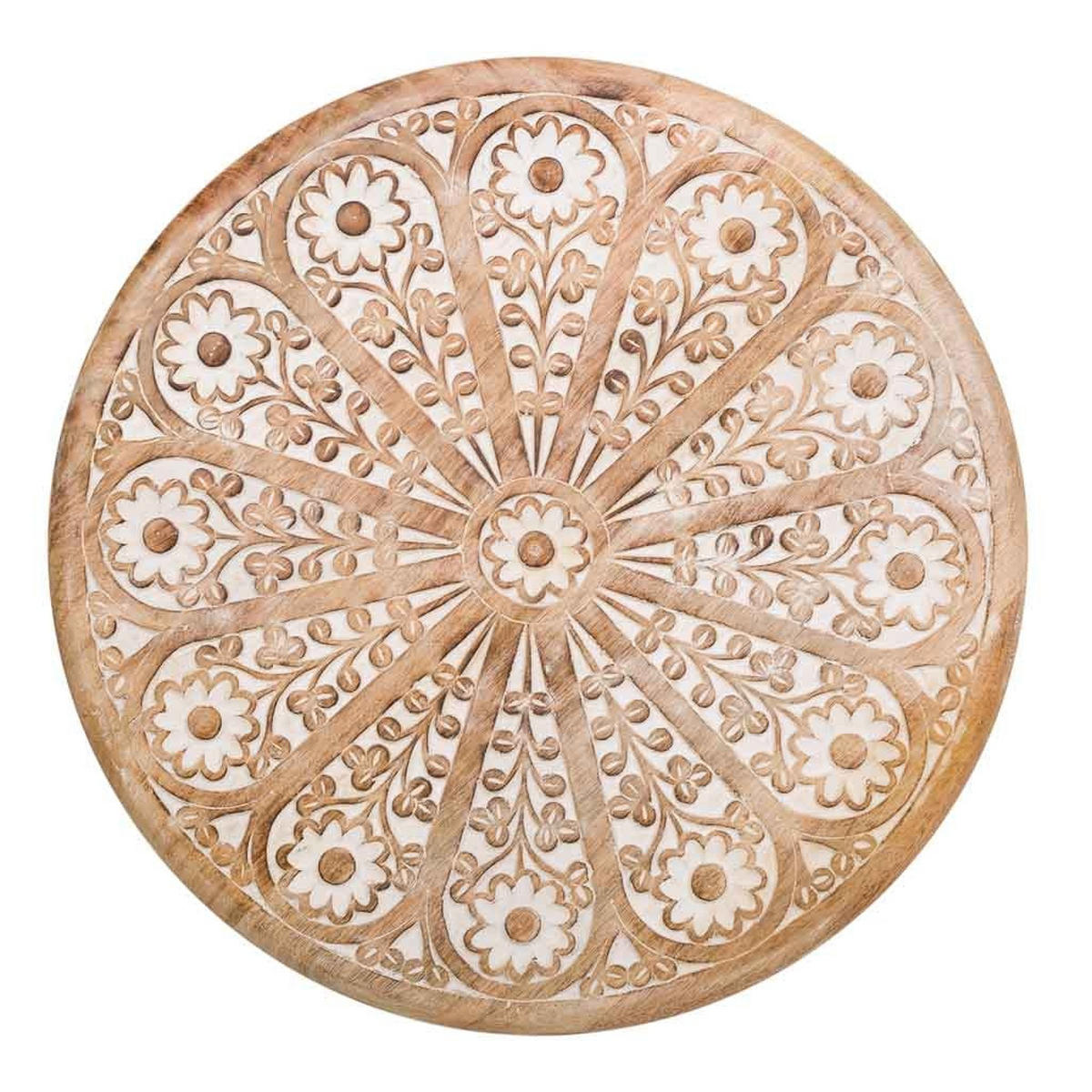 TISCH aus Holz, weiß, 45cm - Weiß, Holz (45/45/45cm) - Wanderlust