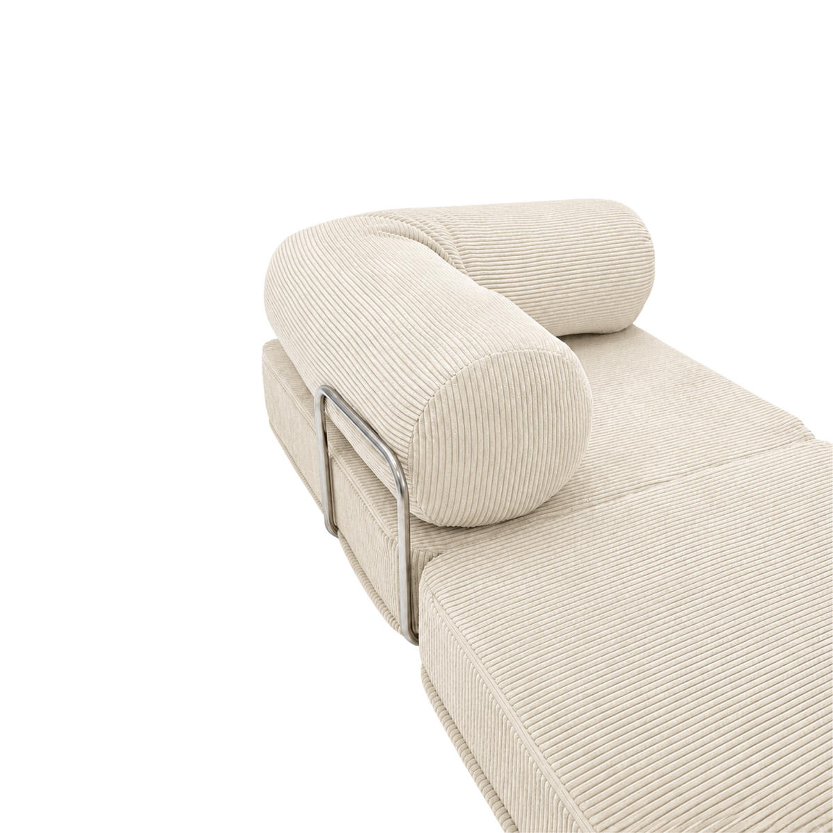 GEMÜTLICHER Sessel im Wabi-Sabi Stil Creme - Creme, Textil (100/70/100cm) - SURB