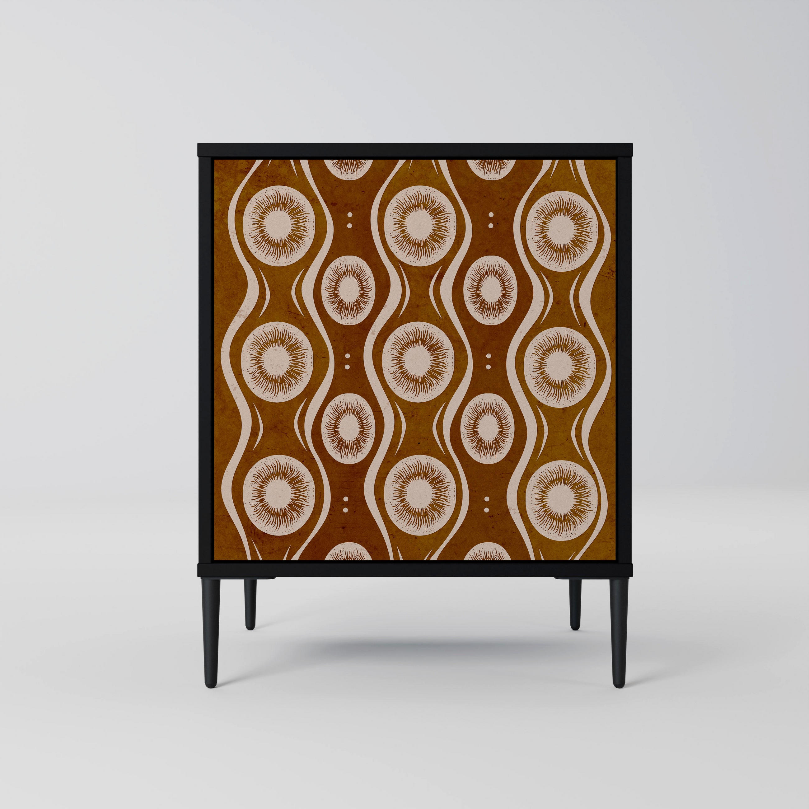 SpaceRebels Sideboard Schwarz 57.5x72.5x42 cm