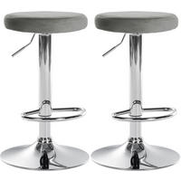 BARHOCKER Ponte 2er Set 60-81 cm Grau - Grau, Textil (38.5/60/38.5cm) - furnicato