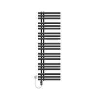 BADHEIZKÖRPER elektrisch Iron EM 500x1600 mm Anthrazit mit Heizstab 1200W Digital - Anthrazit, Metall (50/160/3cm) - LuxeBath