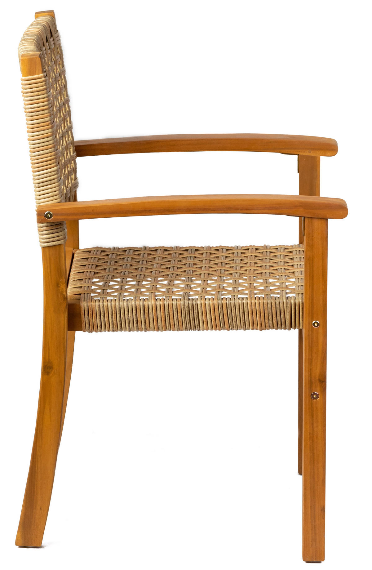 GARTENSTUHL 2er-Set Holz Braun - Braun, Holz (57/88/54cm) - Nordlys