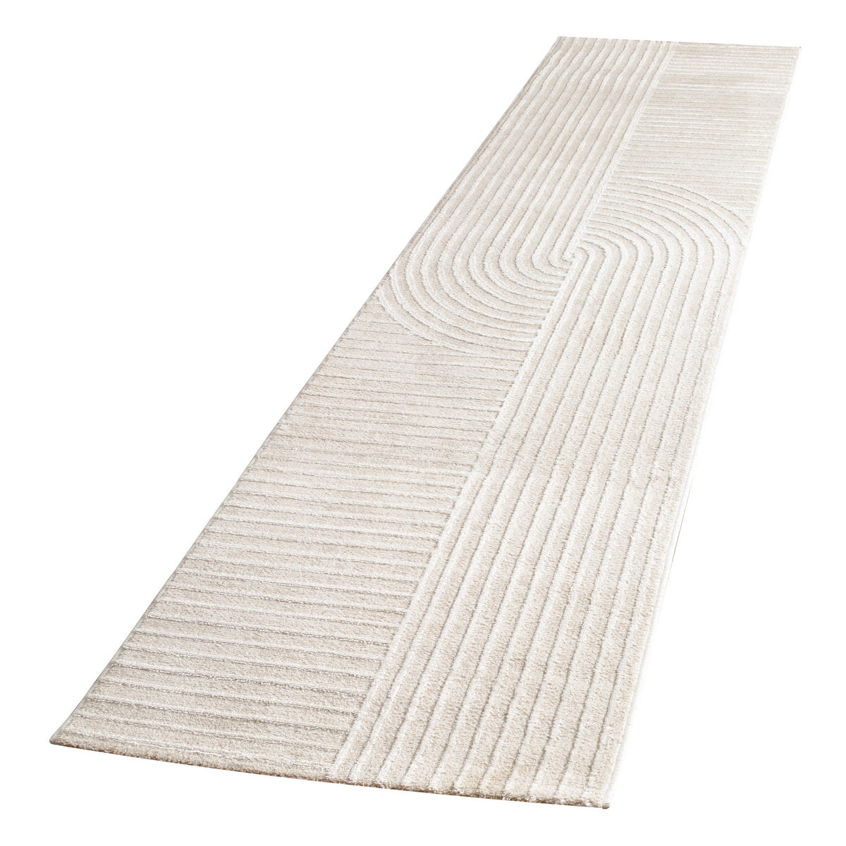 KURZFLORTEPPICH 80/150 cm Santorini 611 - Creme, Textil (80/150cm) - Paco Home