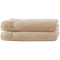 DUSCHTUCH 70x140 cm Frottier Handtücher im 2er Set aus 100% Baumwolle, Beige 500g/m2 - Beige, Textil (70/140cm) - Carpe Sonno