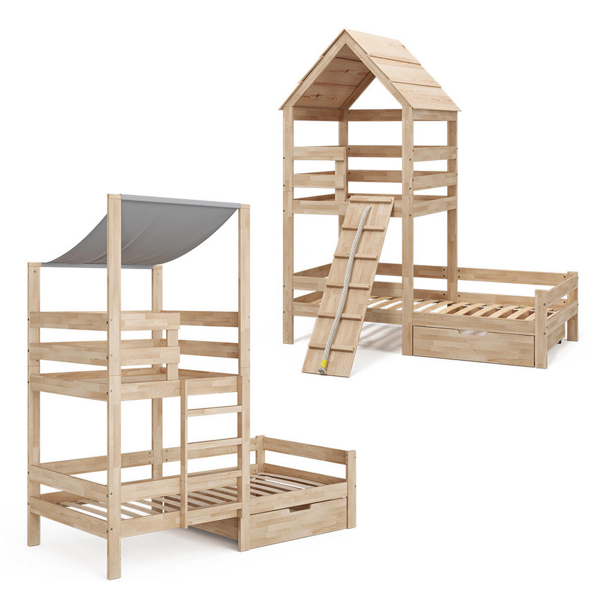 VYSOUVACÍ ZÁSUVKA Teddy Přírodní dřevo - přírodní, dřevo - VitaliSpa