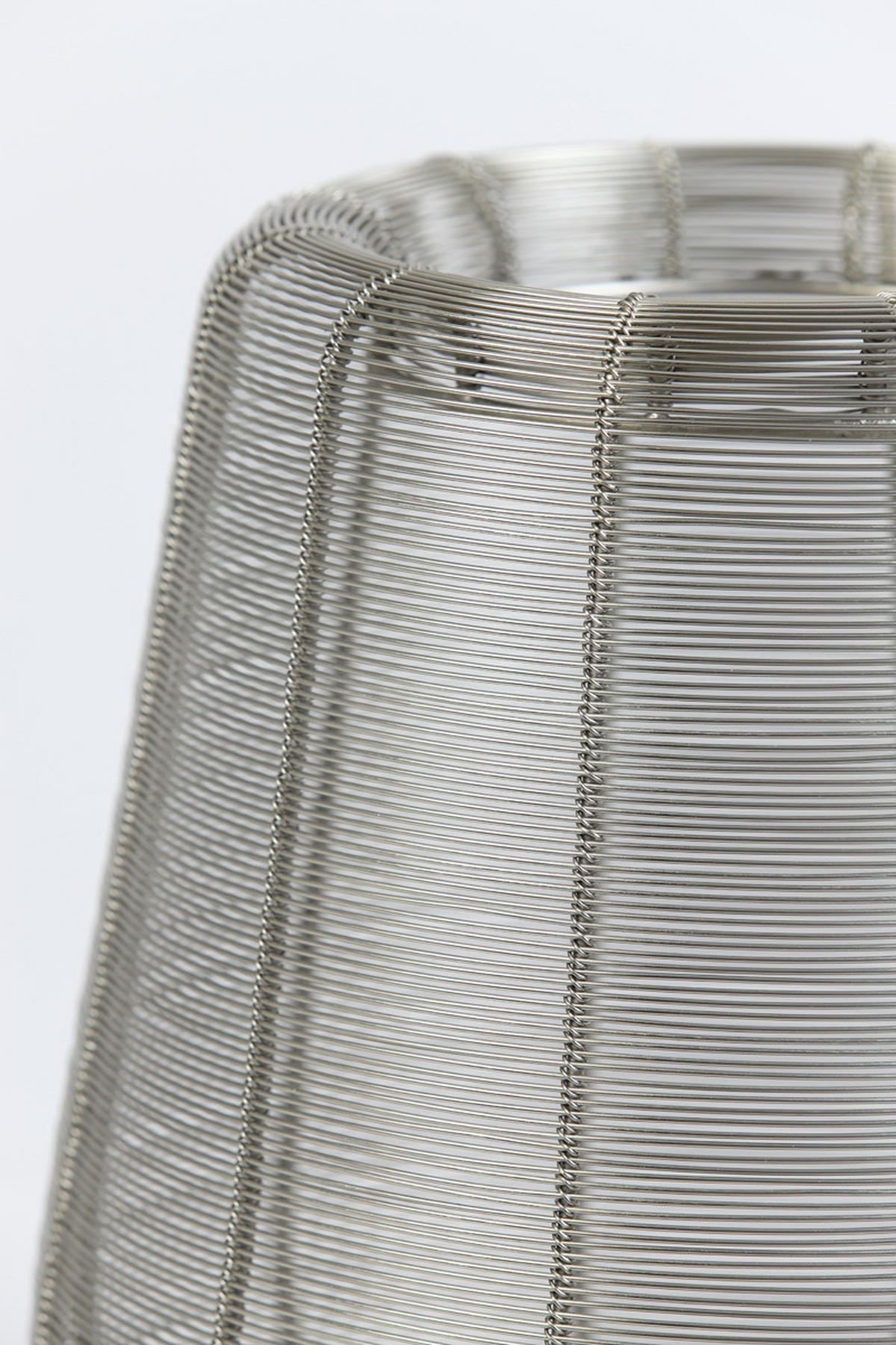 TISCHLAMPE Adeta Silber Ø22/26 cm - Silberfarben, Metall (22/22/26cm) - Light & Living