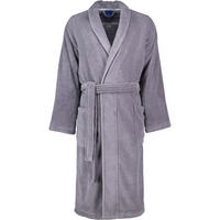 BADEMANTEL HERREN SCHALKRAGEN 2522 SHADOW-GREY - 77 - Grau, Textil (XLnull) - Zöllner