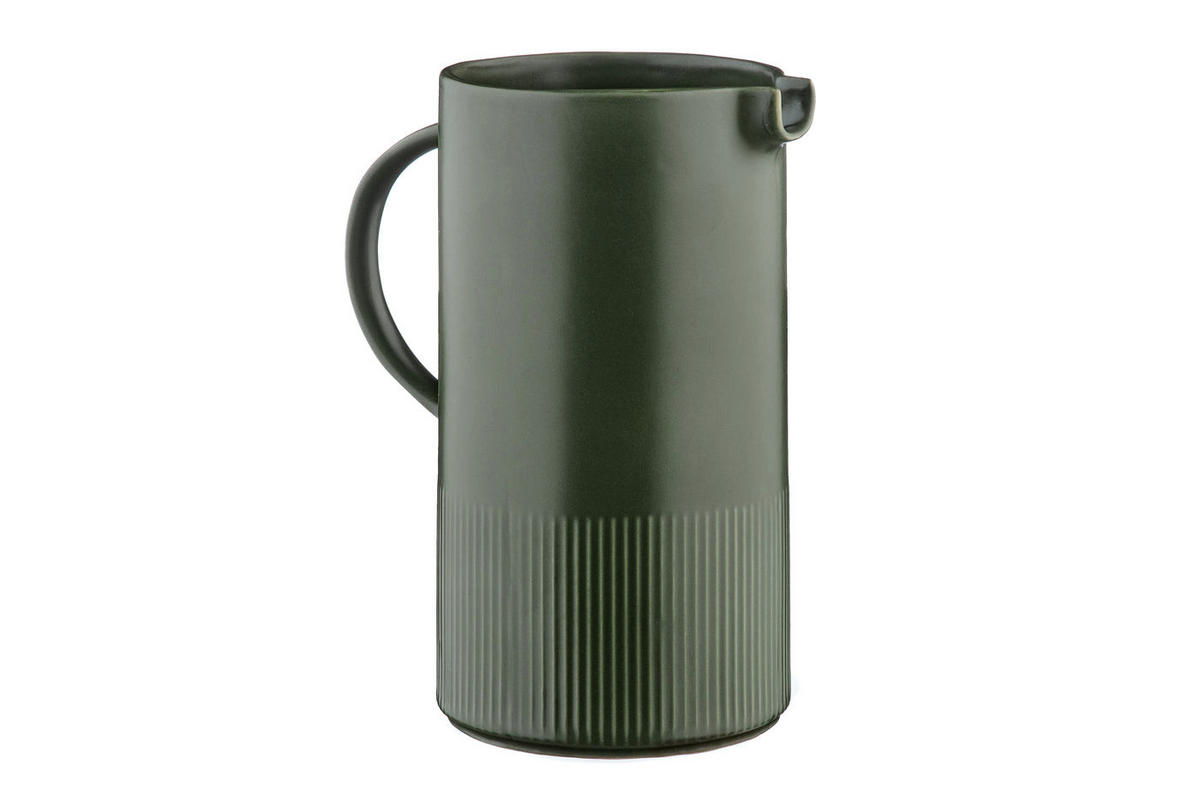 KARAFFE Scandi 1500ml - Olive - Grün, Keramik (1.5L) - Björn