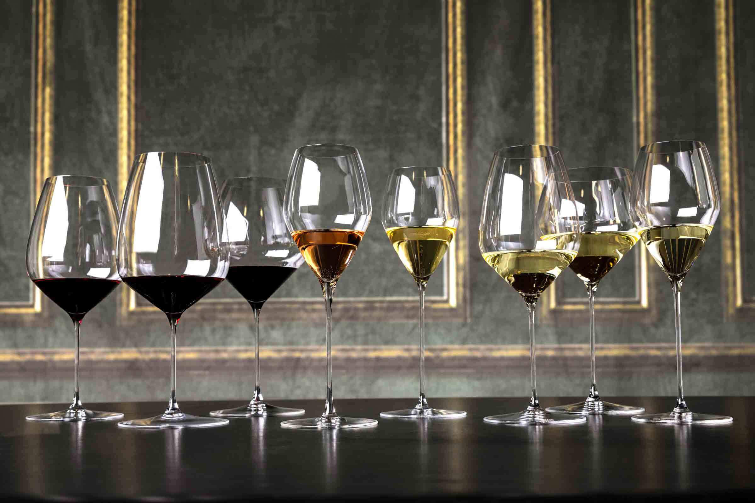 WEIN-TASTING-SET + POLIERTUCH Veloce transparent 4er Set - Transparent, Glas (0.001L) - Riedel