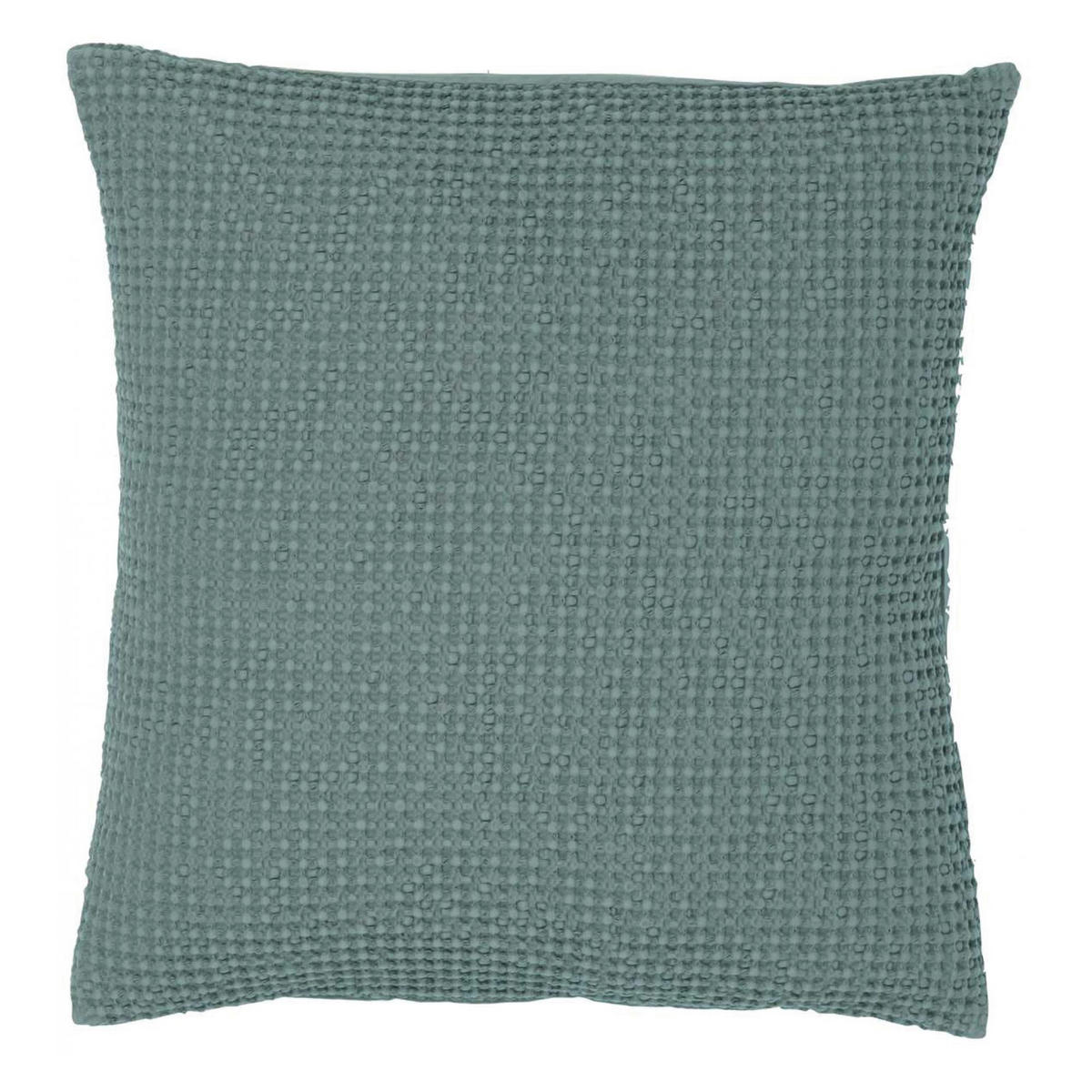 KISSEN Maia graugrün 45 x 45 cm - Pastellgrün, Textil (45/45cm) - Vivaraise