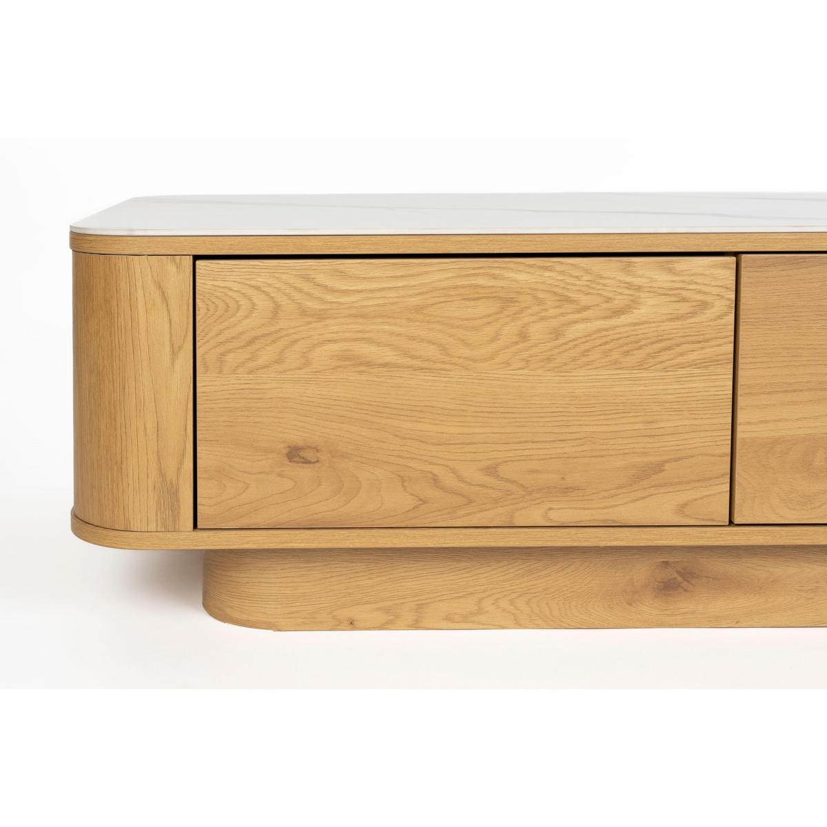 COUCHTISCH Almira 120x60 cm / Marmoroptik Natural - Naturfarben, Holzwerkstoff (120/60/38cm) - Housecraft Living