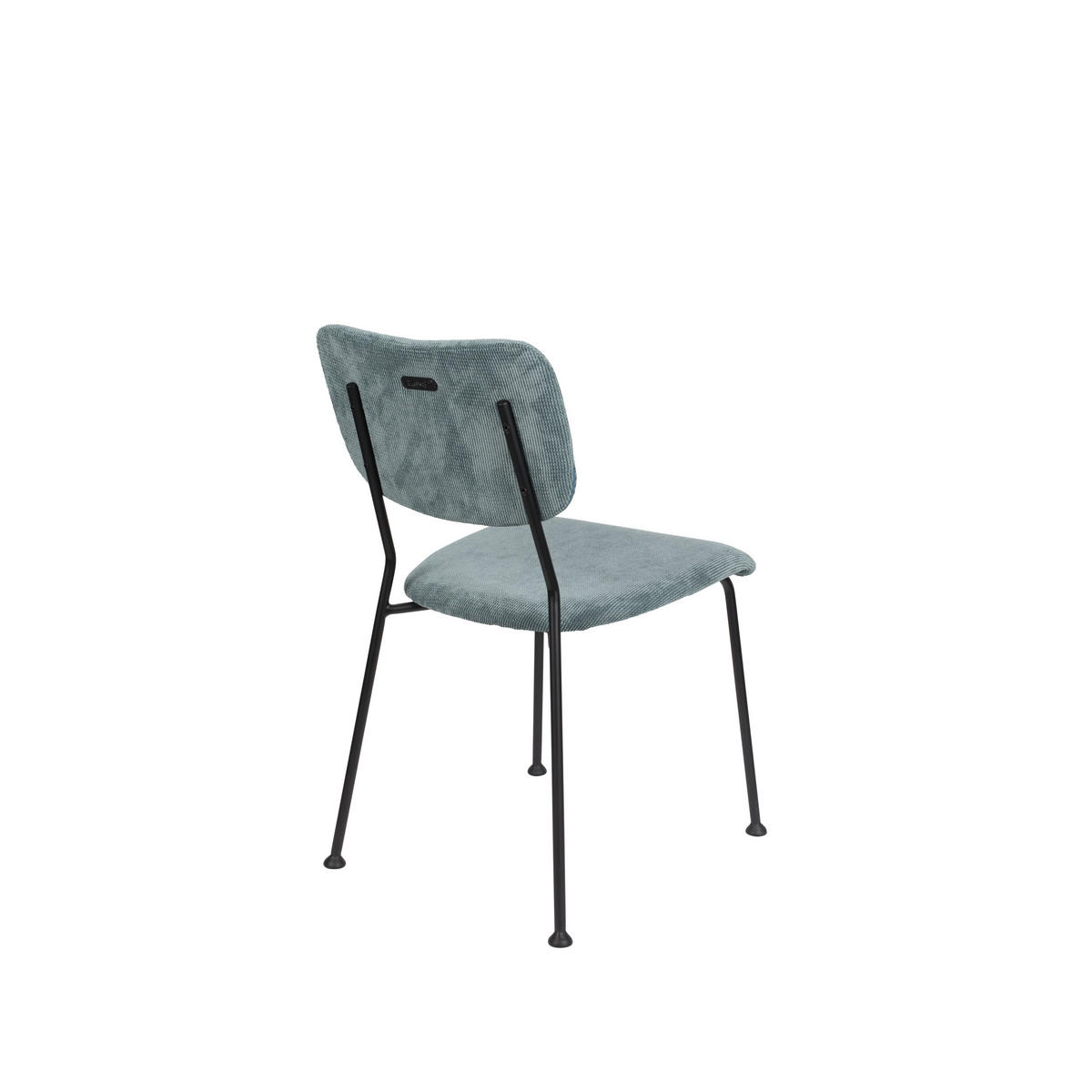 ESSZIMMERSTUHL Benson Grau/ Blau - 2 er Set - Grau, Textil (47/81/56cm) - Zuiver