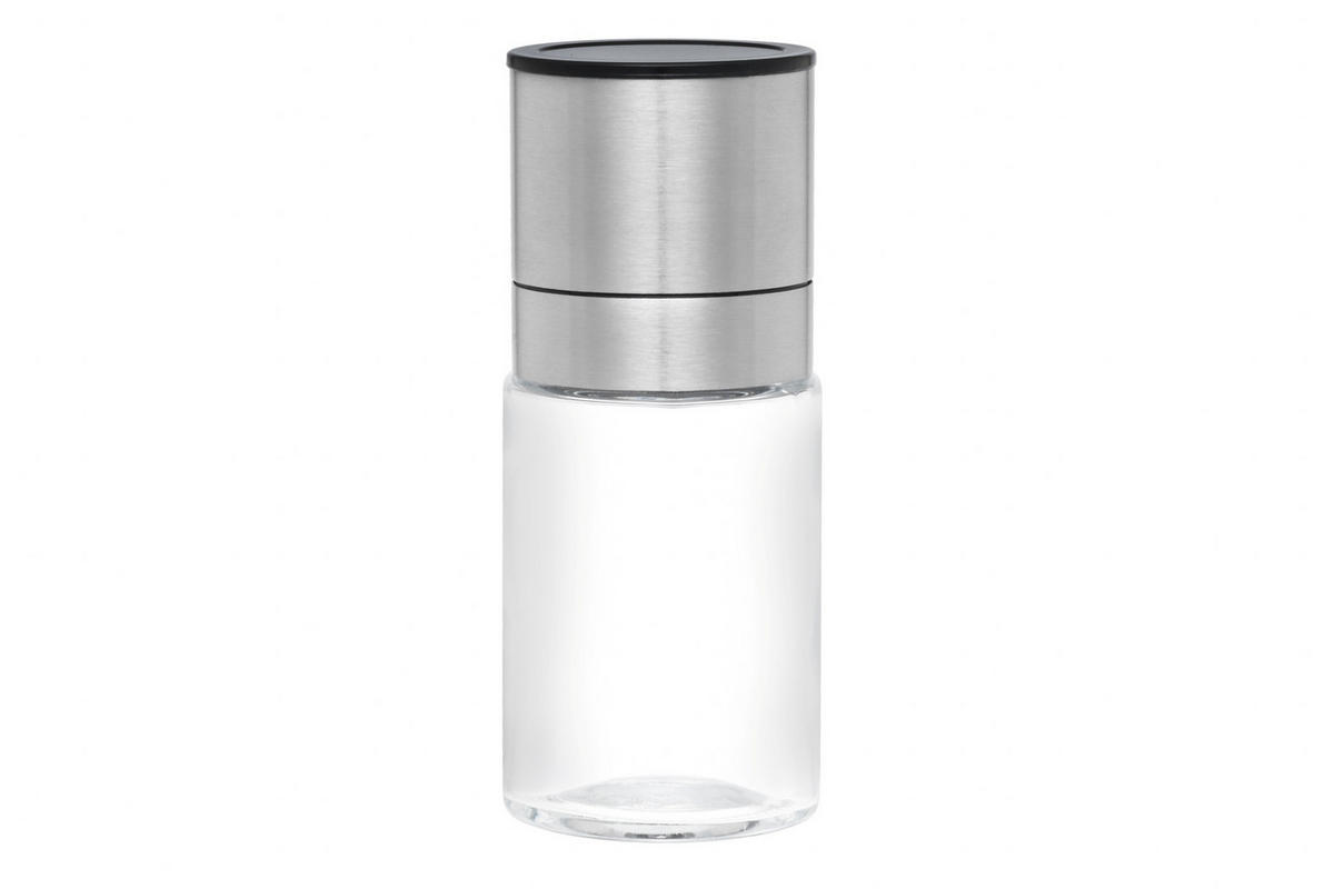 GEWÜRZMÜHLE Glas - Silberfarben, Glas (5/13/5cm)