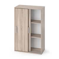 GARDEROBENSCHRANK Falk Sonoma 68 x 108.5 cm - Sonoma Eiche, Holzwerkstoff (68/108.5/33cm) - Vicco