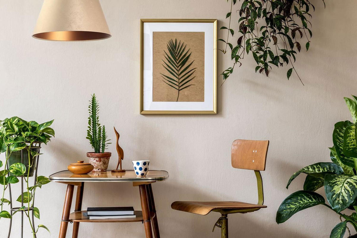 HÄNGELEUCHTE Kupfer 50/27 cm - Beige, Kunststoff (50/1.3/27cm) - ONZENO