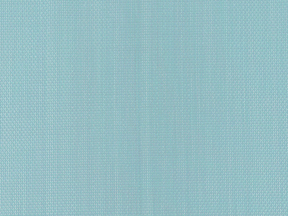 GARTENLIEGE weiß/hellblau Locri II - Weiß/Hellblau, Metall (60/79/95cm) - Beliani