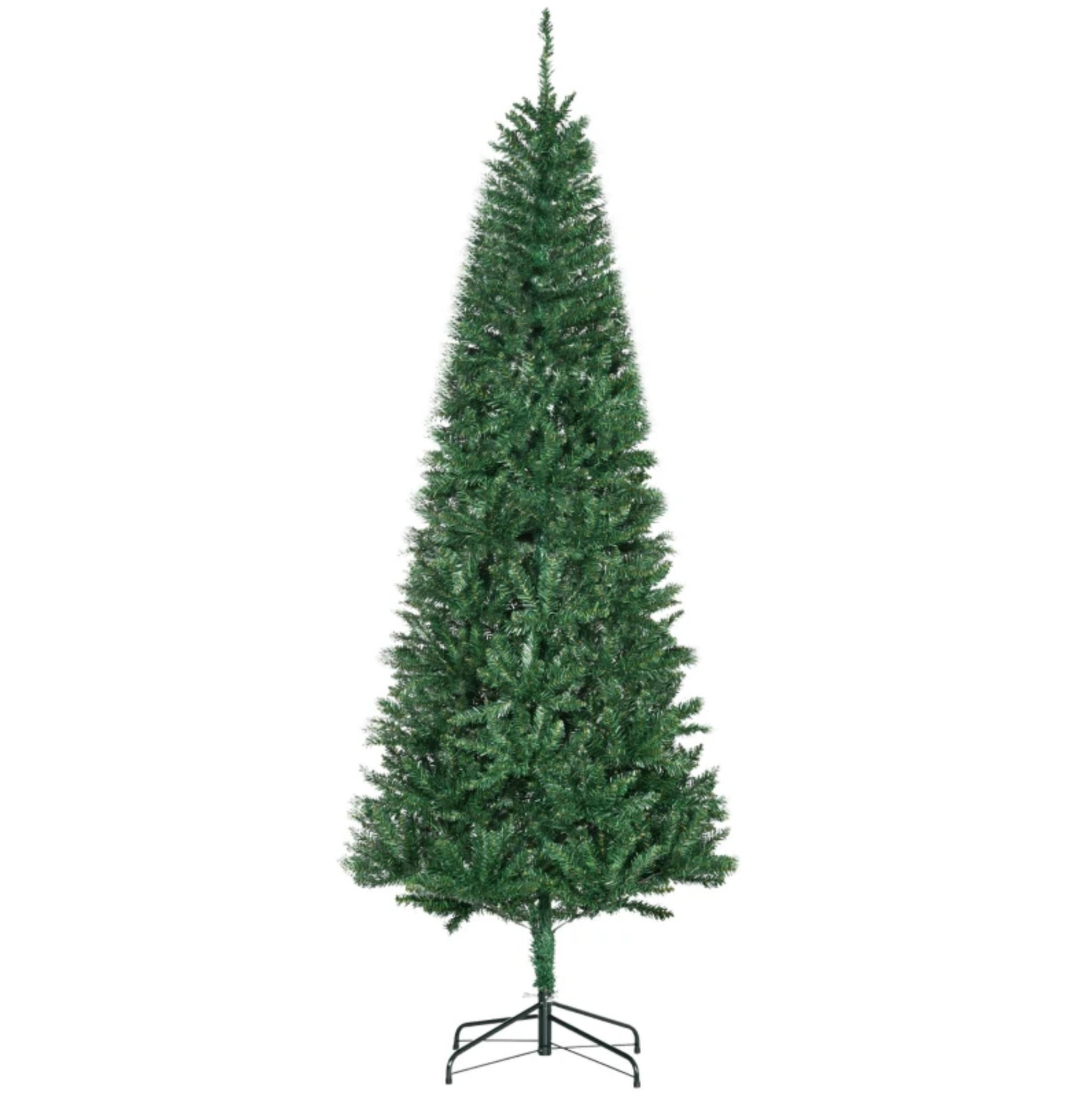 WEIHNACHTSBÄUME & Zubehör 210 cm aus PVC und Metall mit ca. 865 Zweigen, Grün - Grün, Kunststoff (210cm) - OKMYHOME