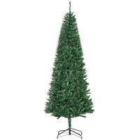 WEIHNACHTSBÄUME & Zubehör 210 cm aus PVC und Metall mit ca. 865 Zweigen, Grün - Grün, Kunststoff (210cm) - OKMYHOME