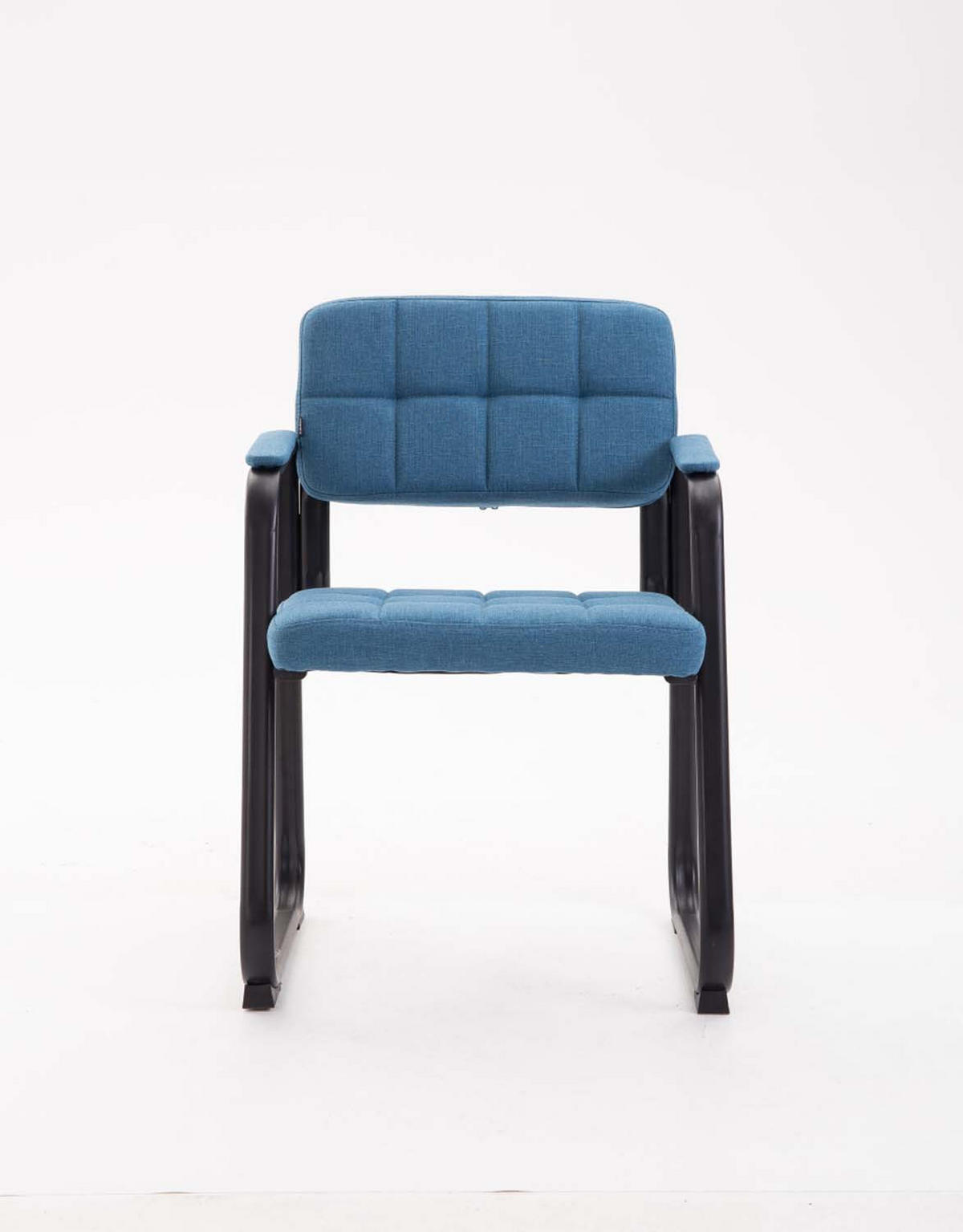 ARMLEHNENSTUHL Stoff blau - Blau, Textil/Metall (59/84/58cm) - CLP