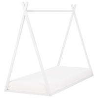 KINDERBETT Weiß 90-200 cm Saurat - Weiß, Holz (90/200cm) - Beliani