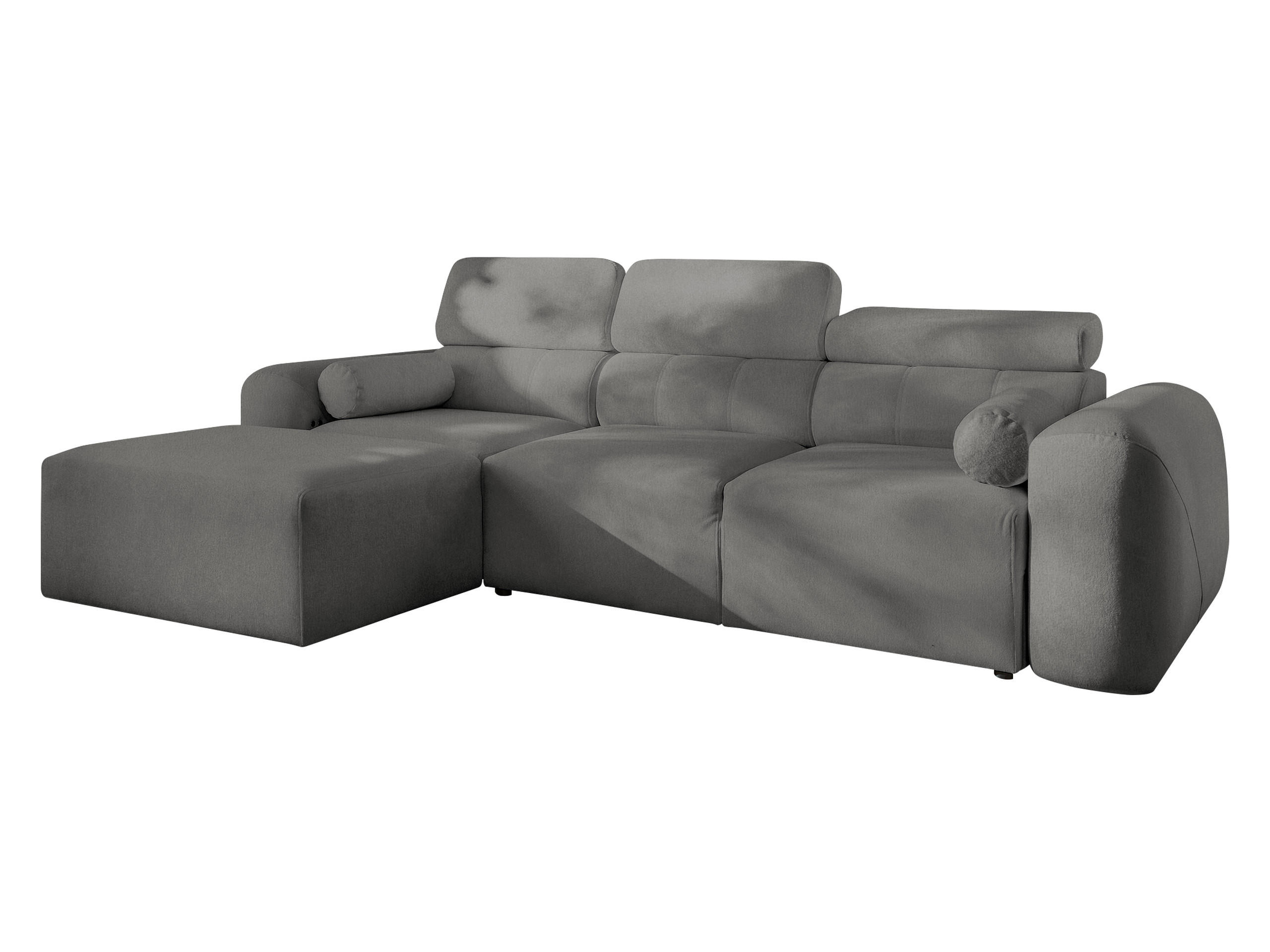 Mirjan24 Eckschlafsofa Dunkelgrau 269x182 cm