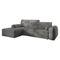 ECKSCHLAFSOFA Volare I, Seite: Links - Dunkelgrau, Holz/Textil (269/182cm) - MIRJAN24