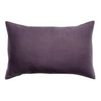 KISSENBEZUG Zeff raisin 50 x 75 cm - Violett, Textil (50/75cm) - Vivaraise