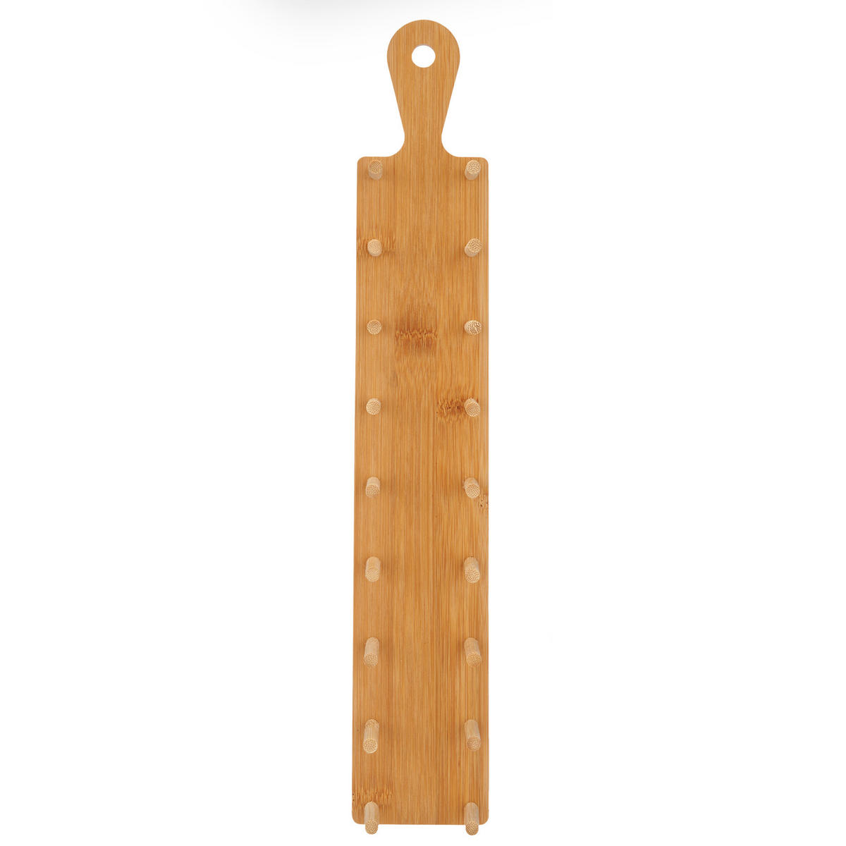 BAMBUSSTÄNDER für 8 Taco Mex Braun 6/41/7 cm - Braun, Naturmaterialien (41/7/6cm) - Kinvara