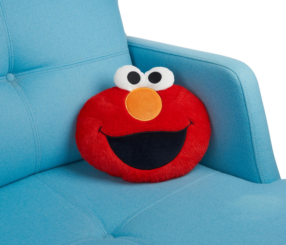 KINDERKISSEN Sesamstraße Elmo Rot 28 x 24 cm - Rot, Textil (28/24cm) - United Labels