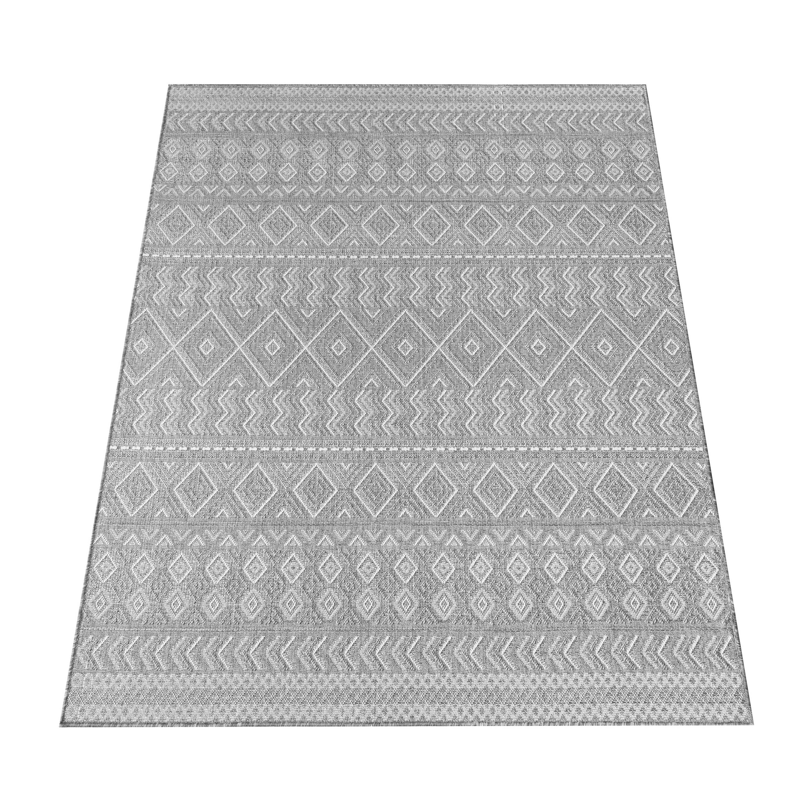 OUTDOORTEPPICH 80/250 cm Vermont 190 - Grau, Textil (80/250cm) - Paco Home