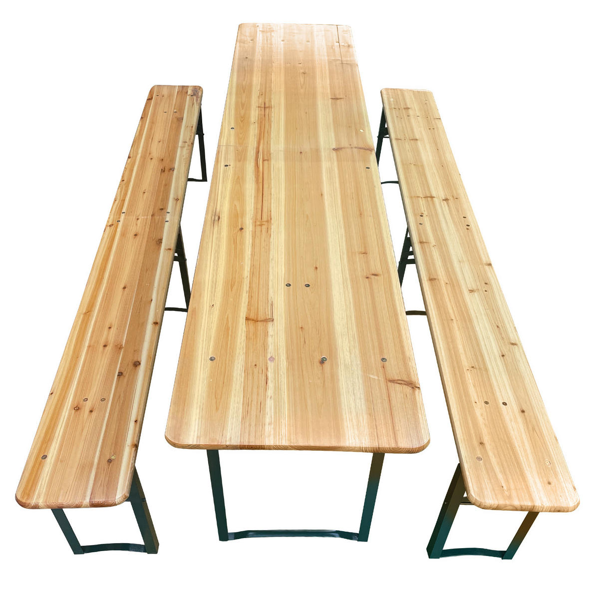 BIERTISCHGARNITUR Holz - Braun, Holz - SVITA