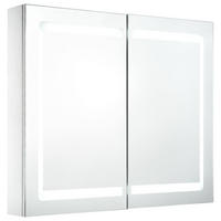 SPIEGELSCHRANK Cornwell 68/12.2/80 cm - Weiß, Holzwerkstoff (12.2/80/68cm) - Nettlife
