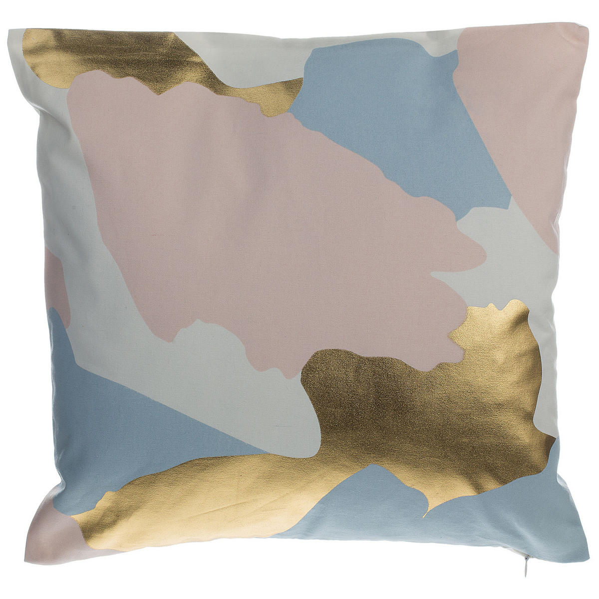 DEKOKISSEN 2er-Set Bunt 45/45 cm Ixia - Multicolor, Naturmaterialien/Textil (45/45cm) - Beliani