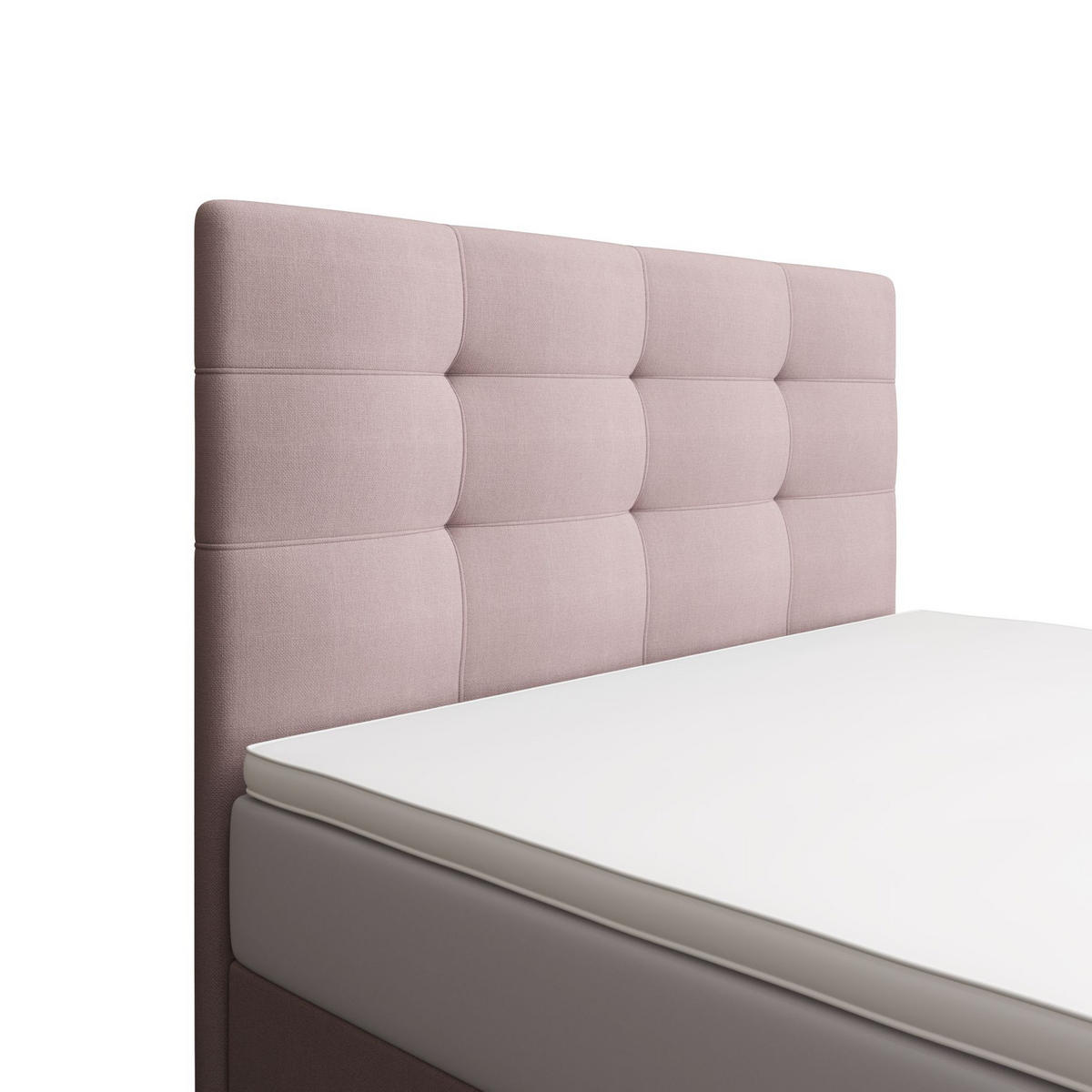 BOXBETT DUO 1 100x200 Cosmic 14, mit Matratze H3 und Topper, Rosa - Pink, Holz/Kunststoff (100/200cm) - Bedante