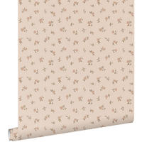 TAPETE Blumenmuster 50 x 900 cm - Pink, Papier (50/900cm) - ESTAhome
