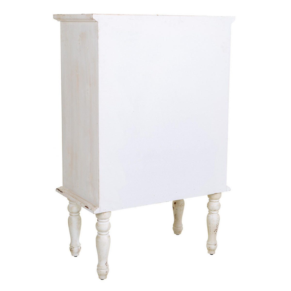 VITRINE aus Holz, weiß, 71x40x111cm - Weiß, Holz (71/111/40cm) - Wanderlust