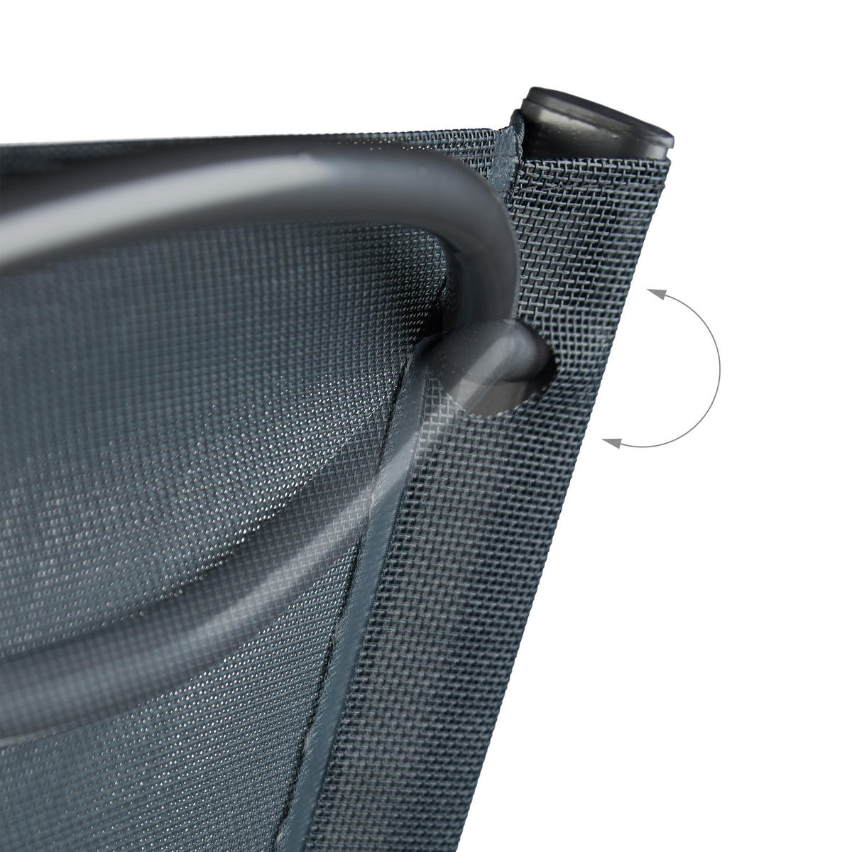 KLAPPSTUHL - Multicolor, Textil/Metall (46/87/48cm) - Relaxdays