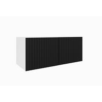 TV-SCHRANK MIO - Schwarz/Weiß, Holzwerkstoff (100/41/40cm) - Meblini
