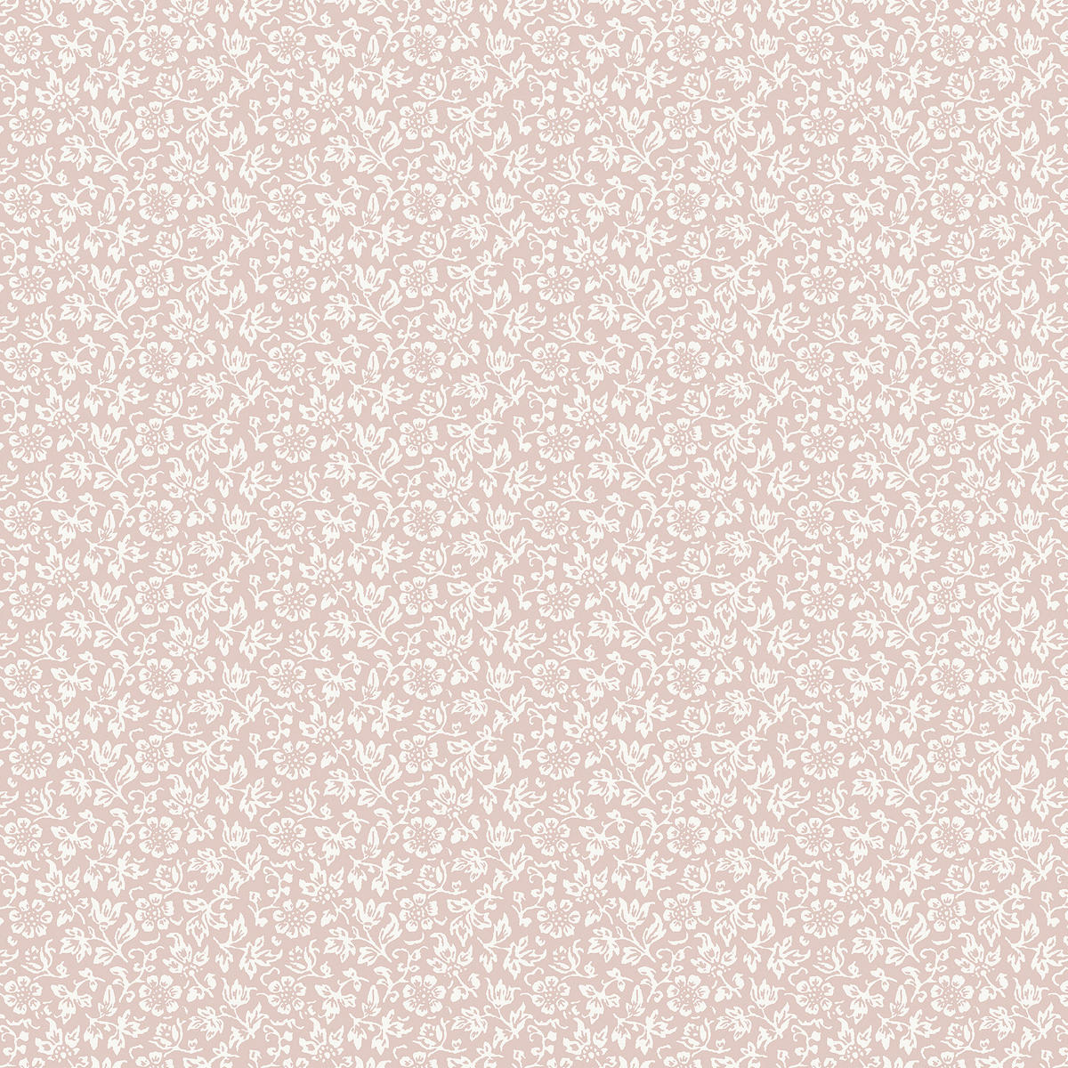 VLIESTAPETE Süßes Alyssum 1000x52cm - Pink, Papier/Kunststoff (52/1000cm) - LAURA ASHLEY